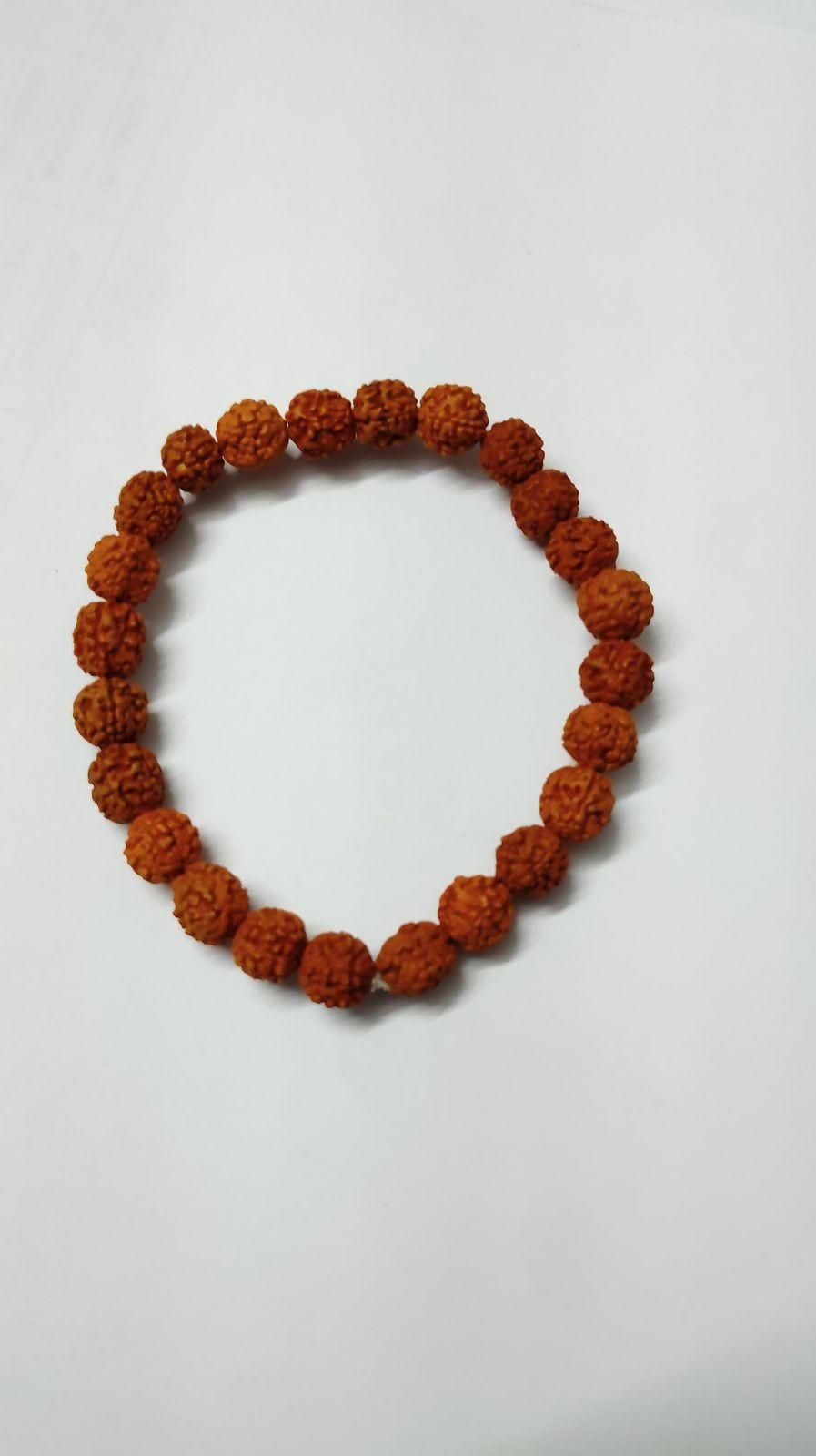 Handmade 5 Mukhi Rudraksha Bracelet