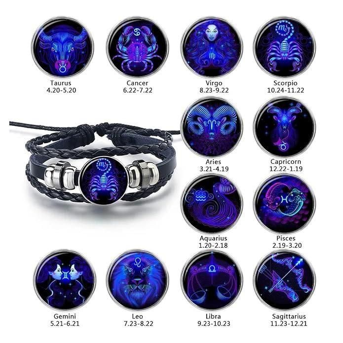 Handmade Guardian Bracelet Black Leather Bracelet Adjustable