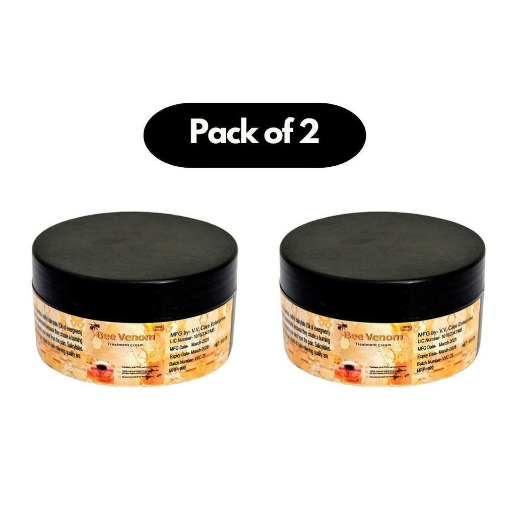 Bee Venom Skin Treatment Cream 100g (Pack of 2)